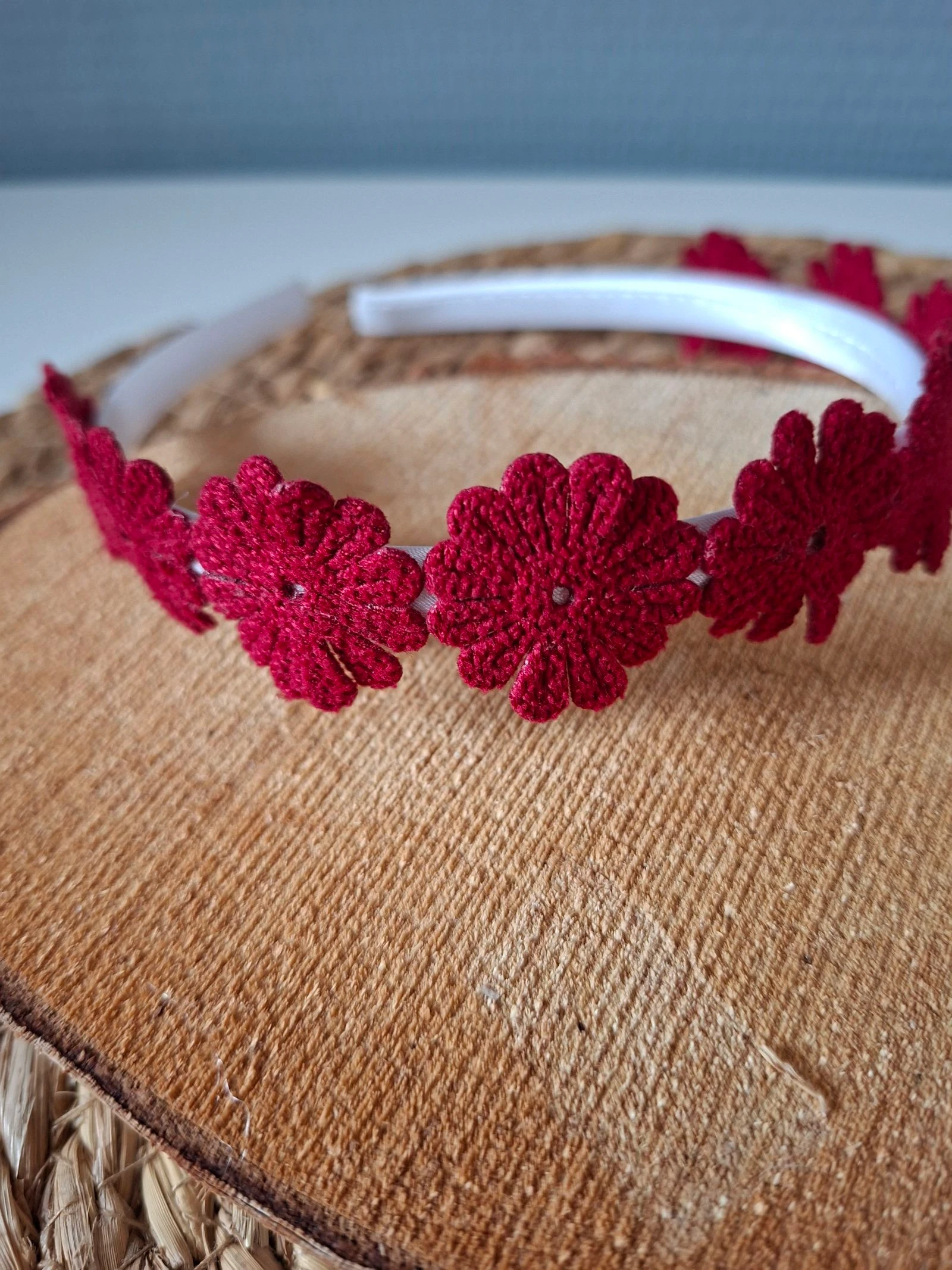 Diadem burgundy flower – photo 3